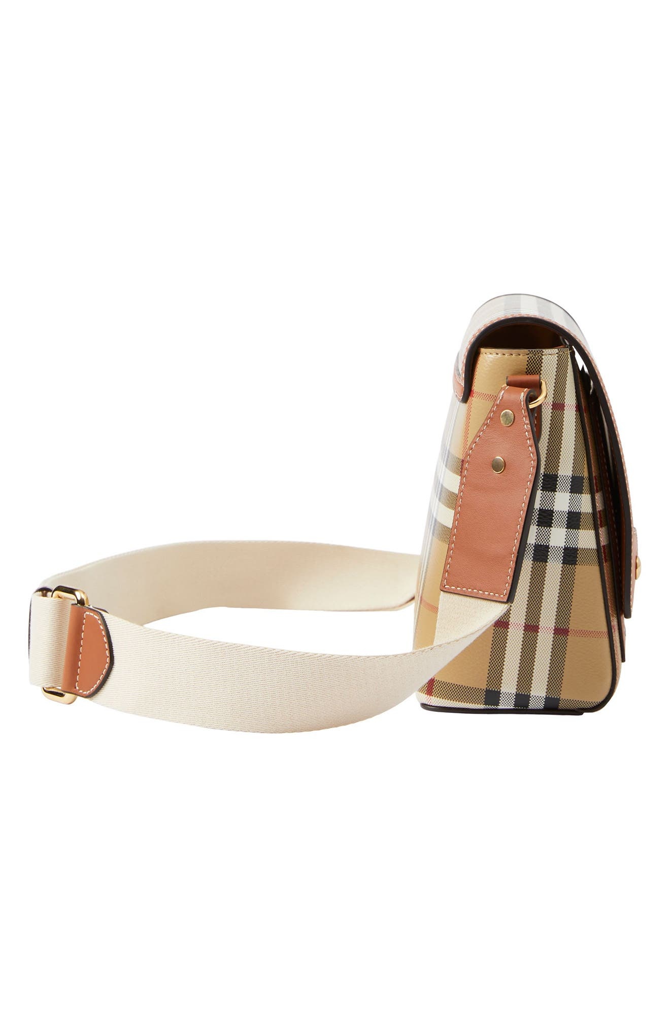 Medium Note Coated Canvas Crossbody Bag - 3