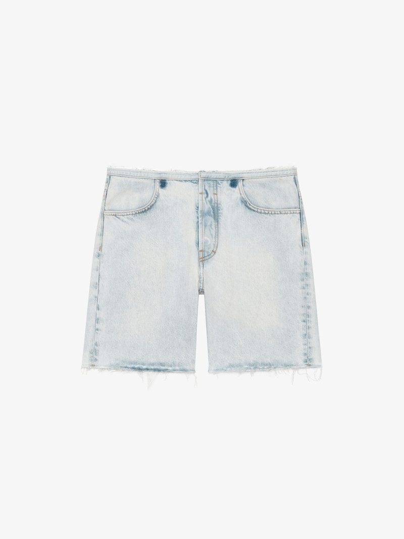 BERMUDA SHORTS IN DENIM - 1