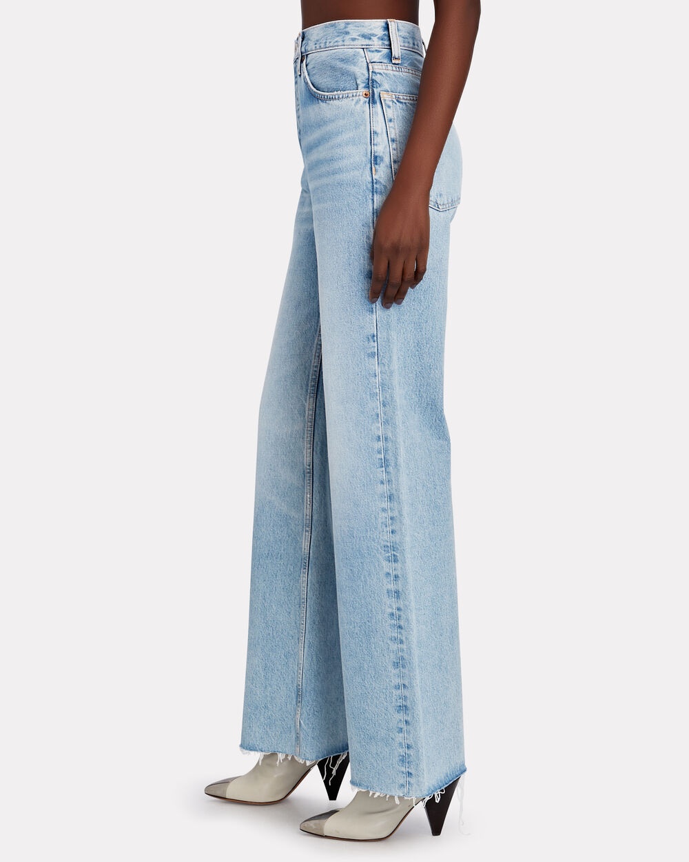 70s Ultra High-Rise Wide-Leg Jeans - 4