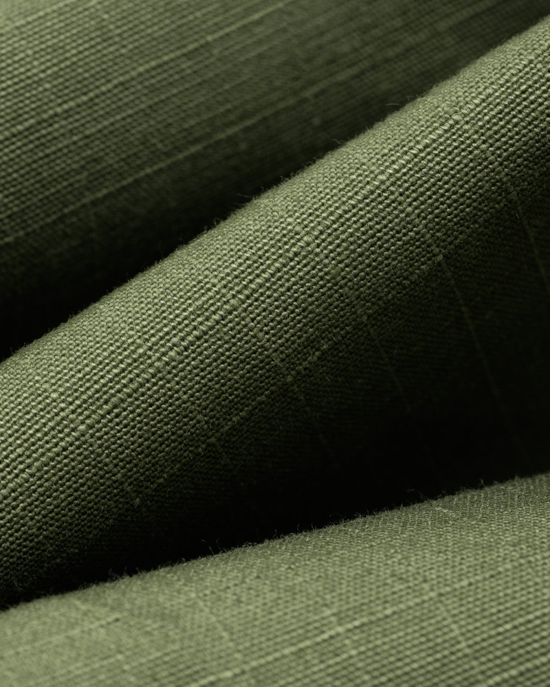 IH-747-GRN 8OZ RIPSTOP BAKER PANTS - ARMY GREEN 14