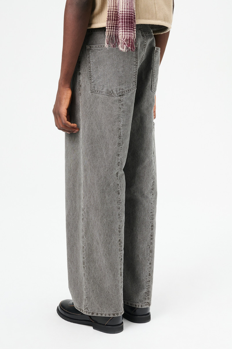 Fatigue Cut Olive Pigment Coated Weave 5