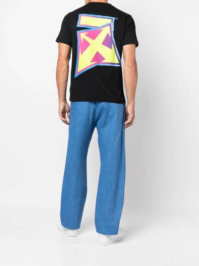 Off-White Arrows-print cotton T-shirt outlook