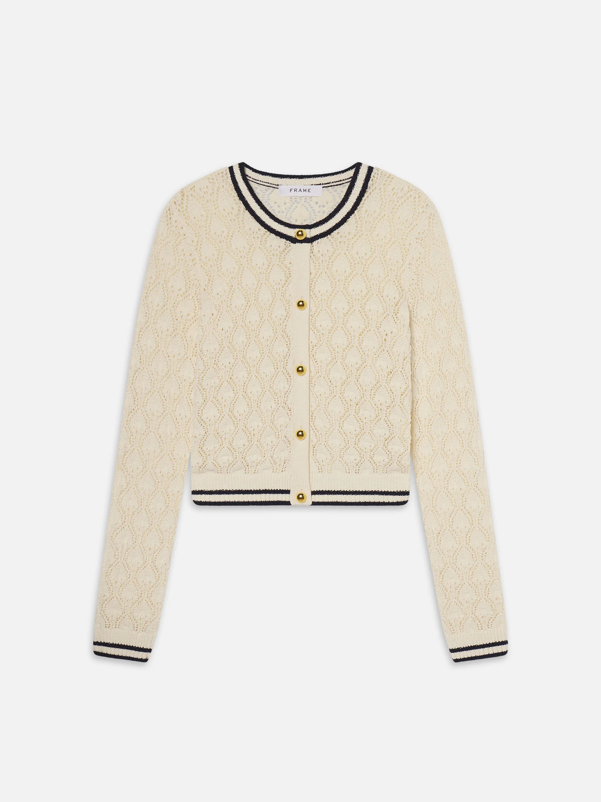 The Rookie Cardi in Cream Multi - 1