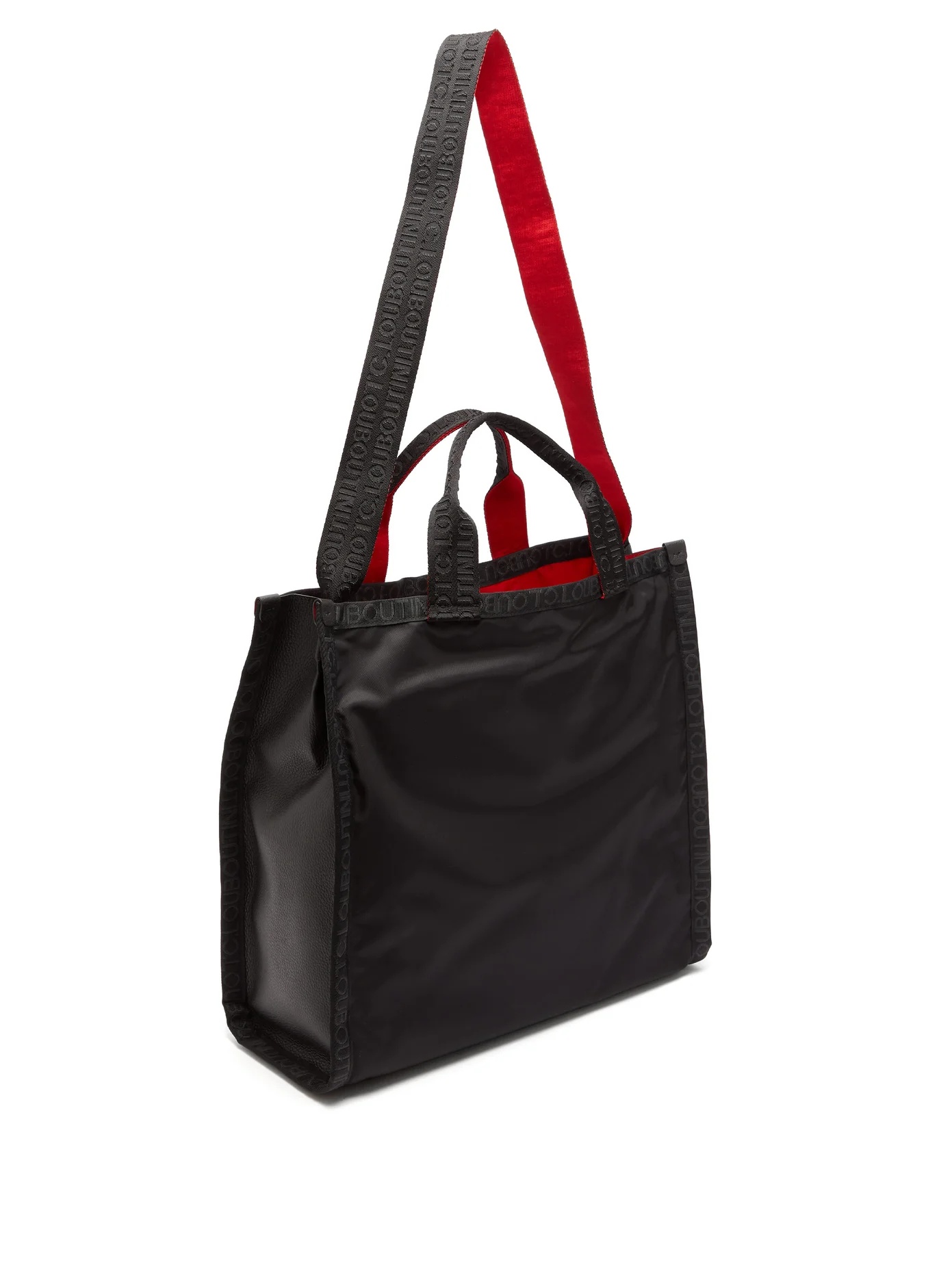 Loubiclic logo jacquard-trim tote bag - 4