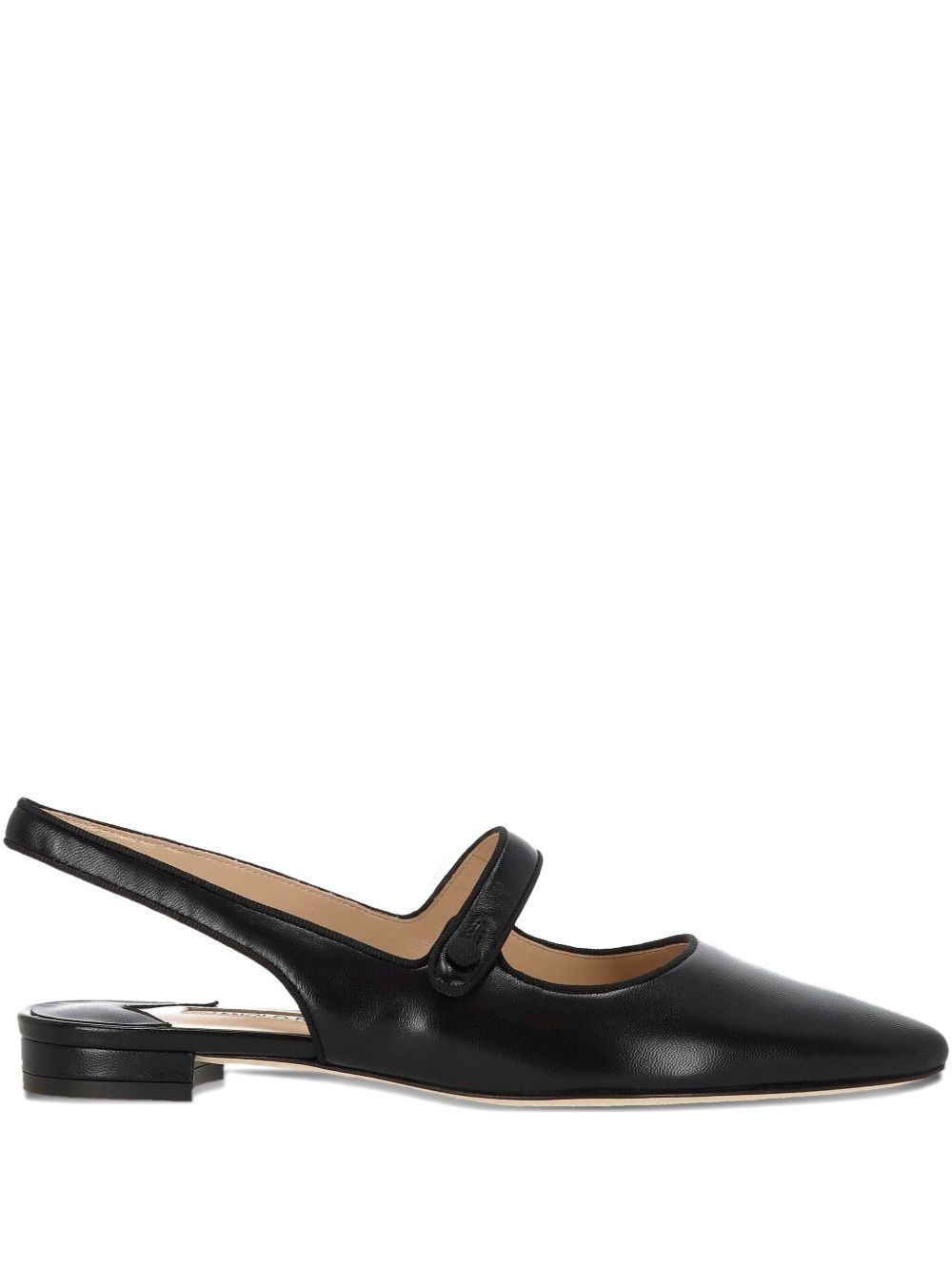 sling-back flat pumps - 1