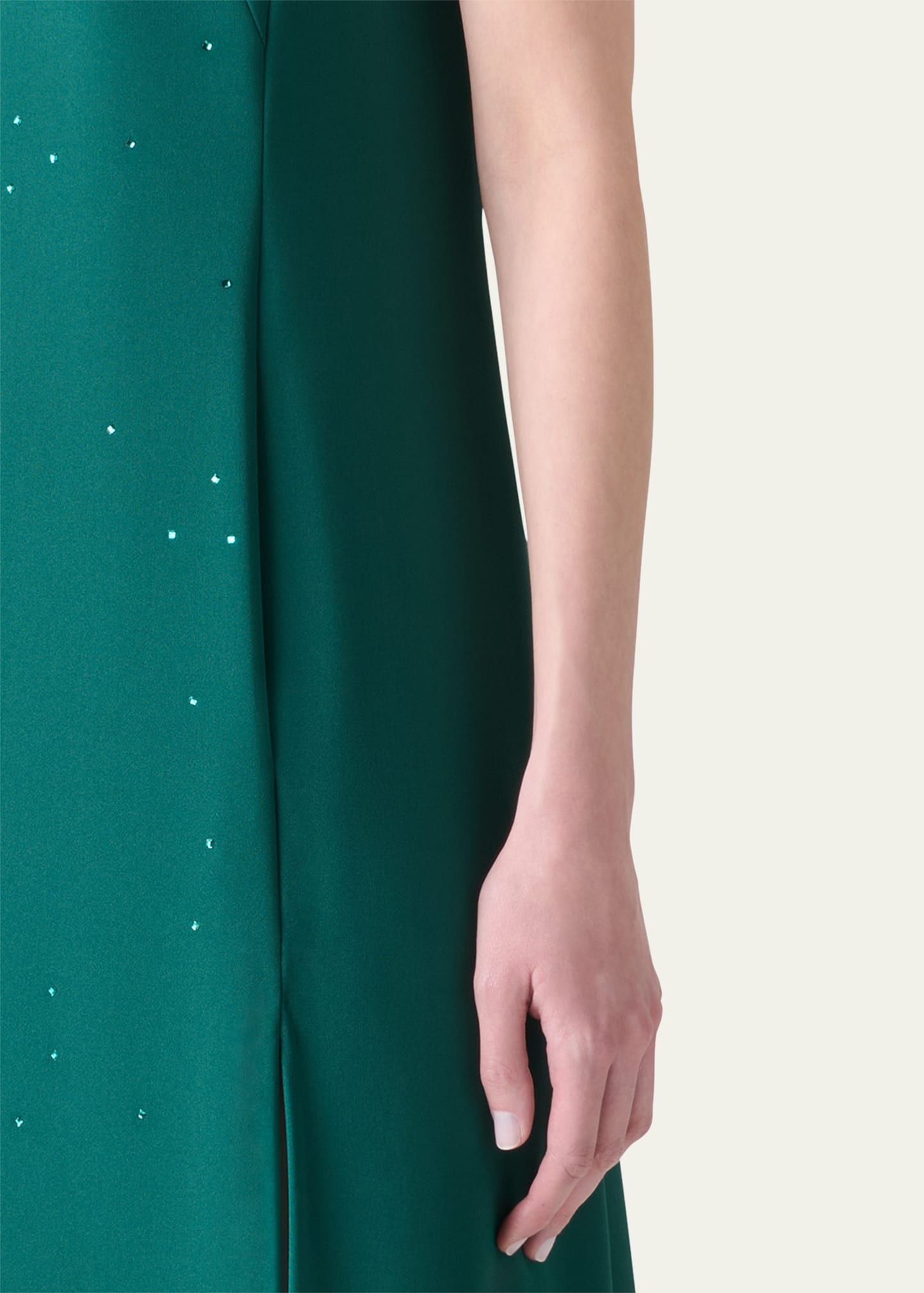 Swarovski Stars Silk Crepe Gown - 5