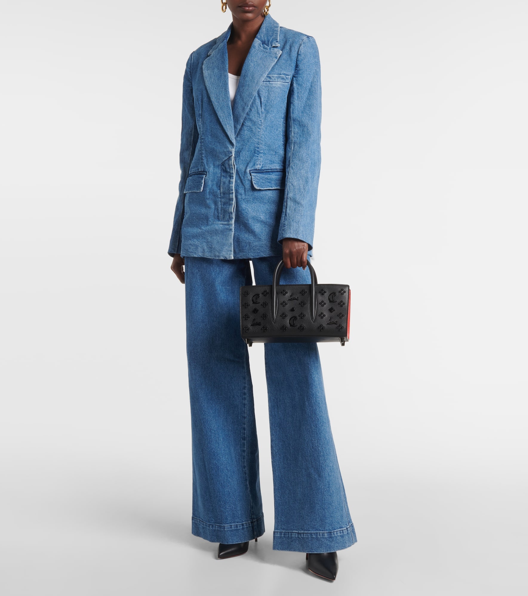 Paloma leather tote bag - 5