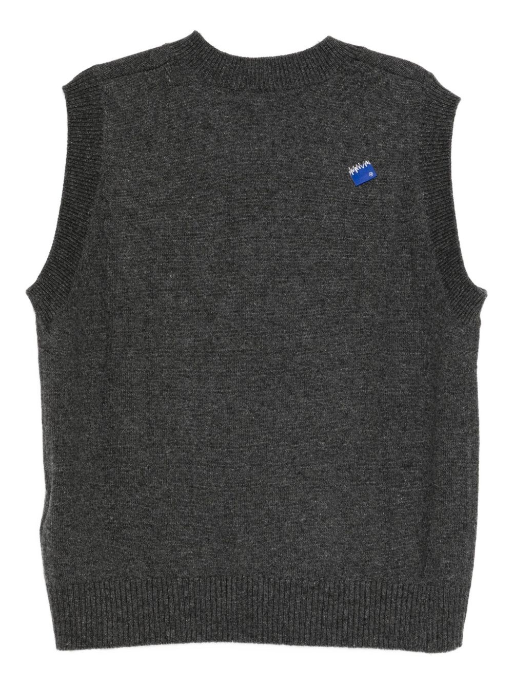 knitted vest - 2