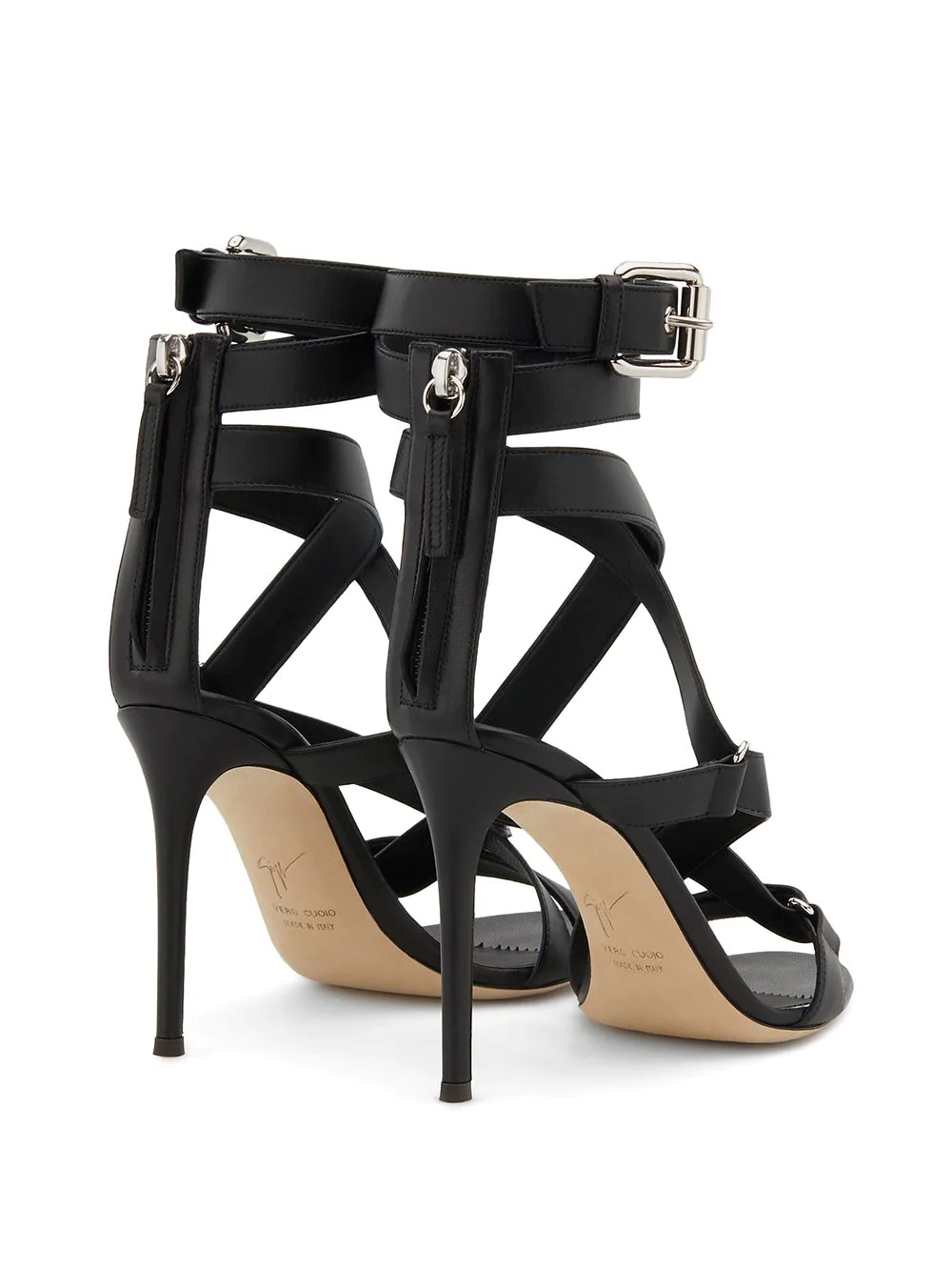 Larissa cross-strap sandals - 3