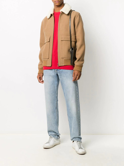 A.P.C. pouch-pocket zipped jacket outlook