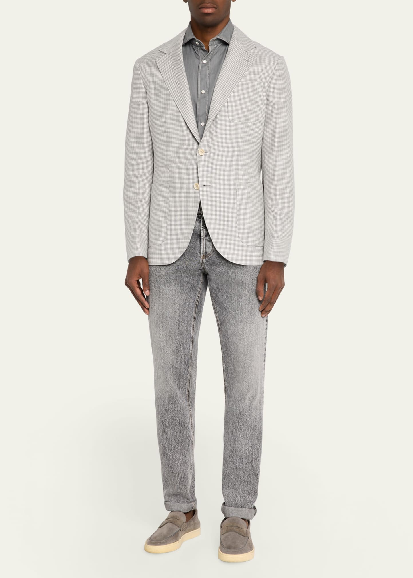 Men's Houndstooth Sport Coat - 2