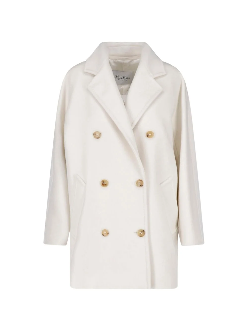 double-breasted notched-lapels jacket - 1