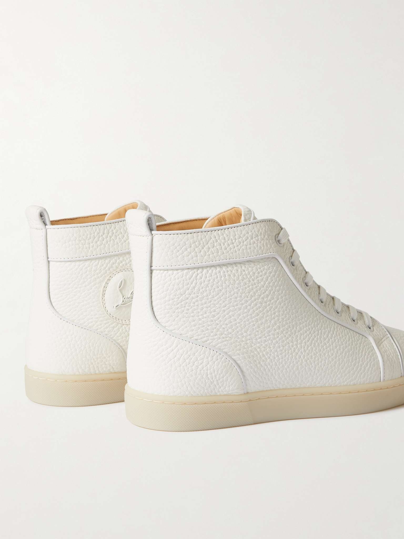 Louis Orlato Full-Grain Leather High-Top Sneakers - 4