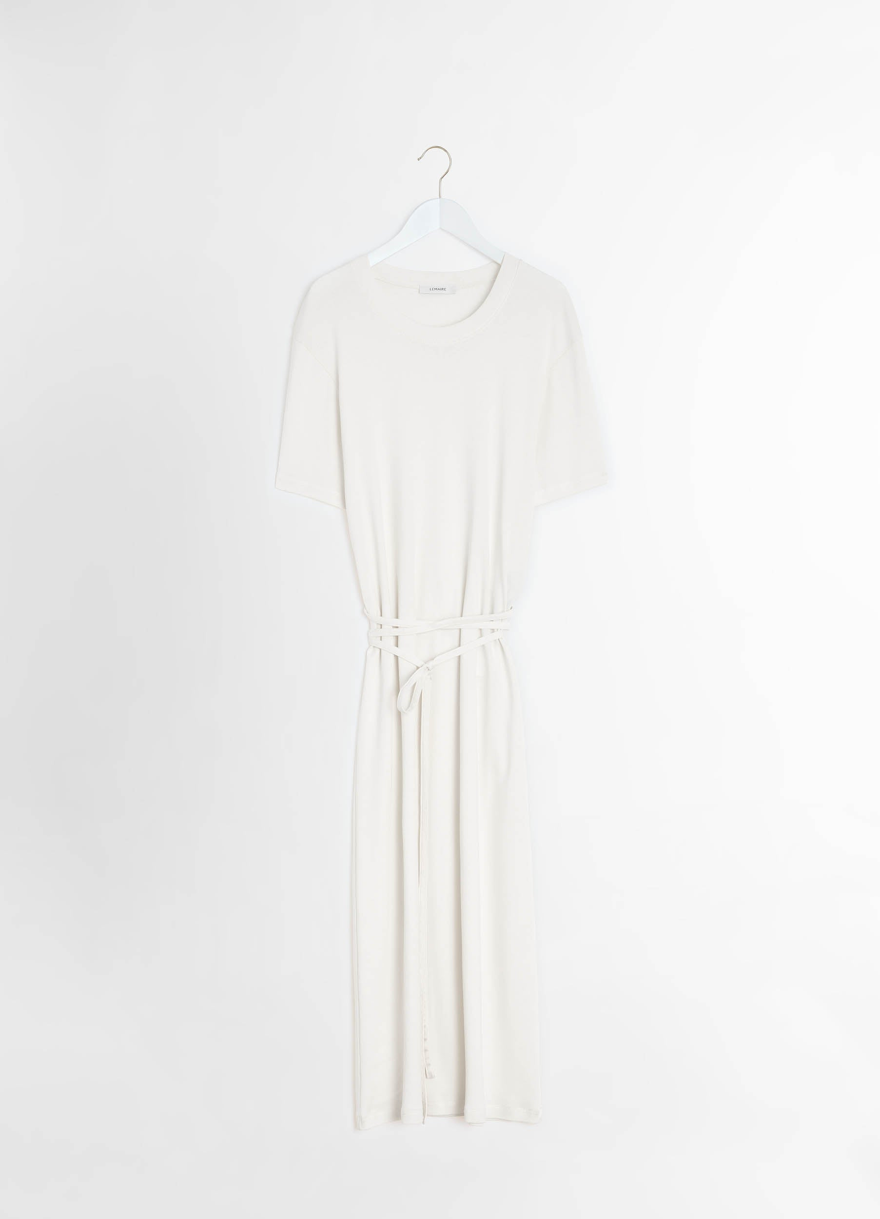 BELTED RIB T-SHIRT DRESS - 1