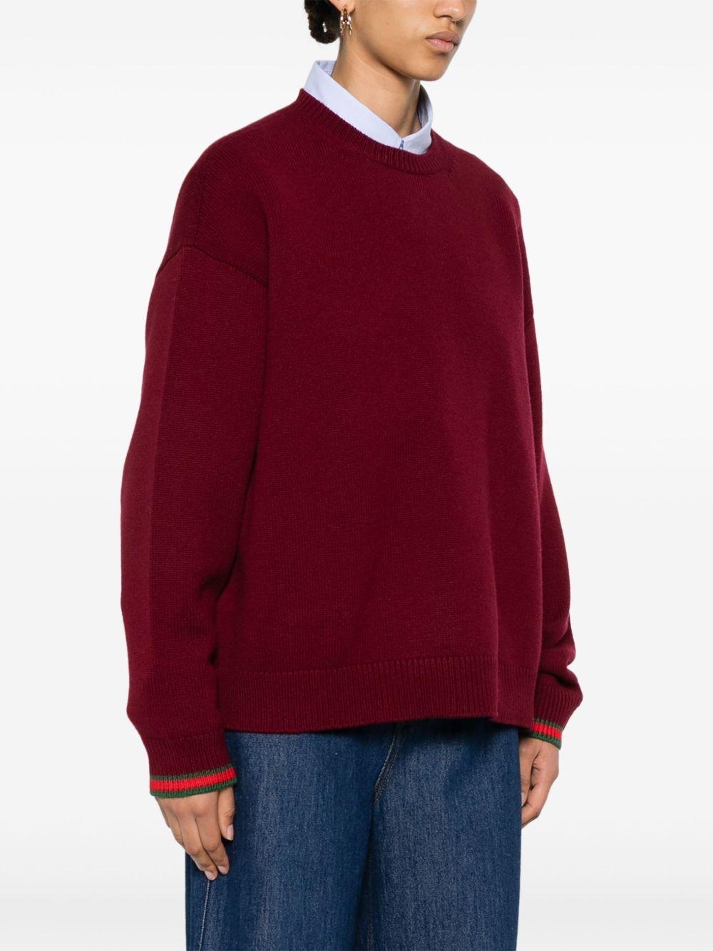Web-trim sweater - 3