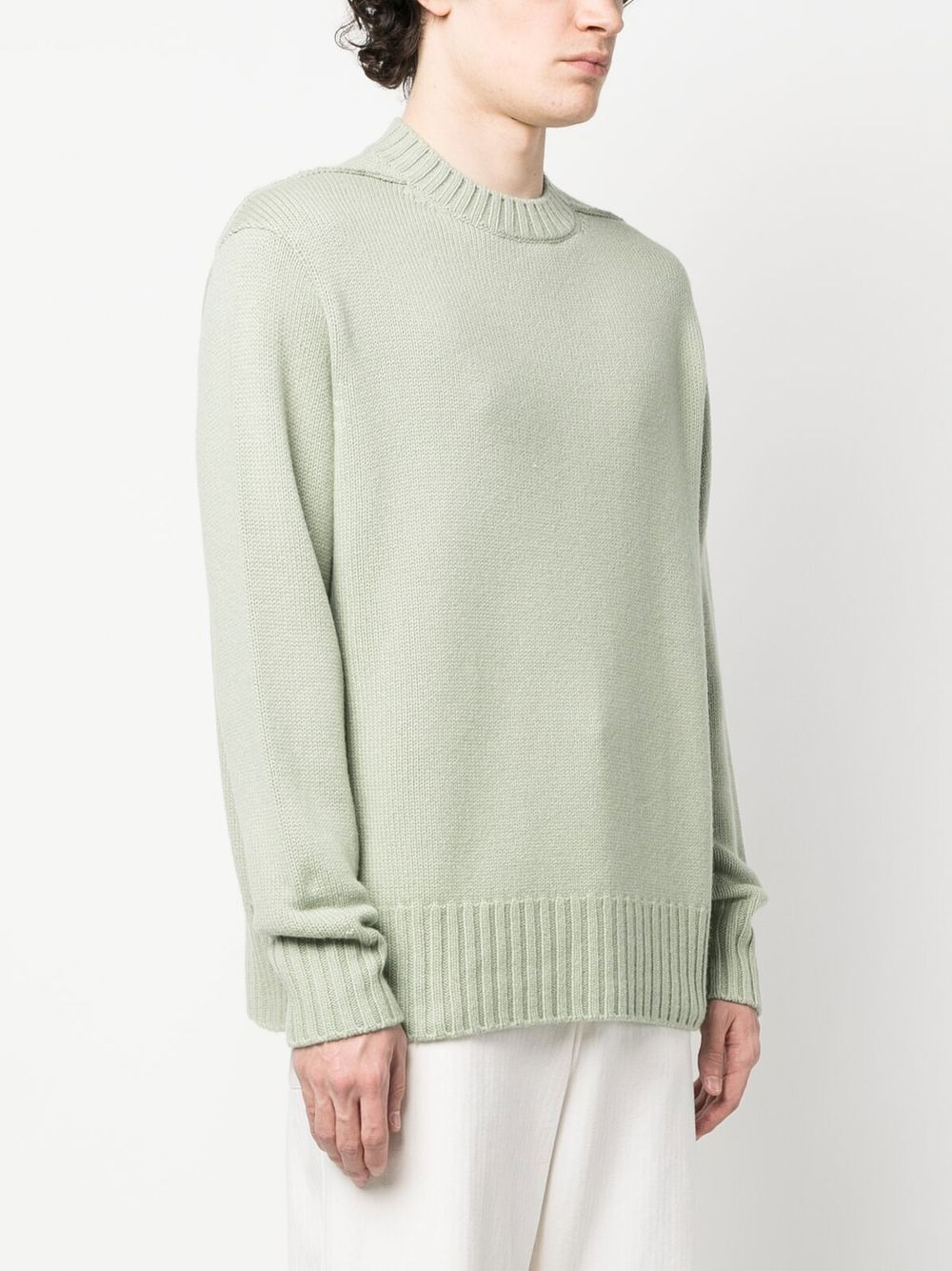 crew-neck cashmere jumper - 3