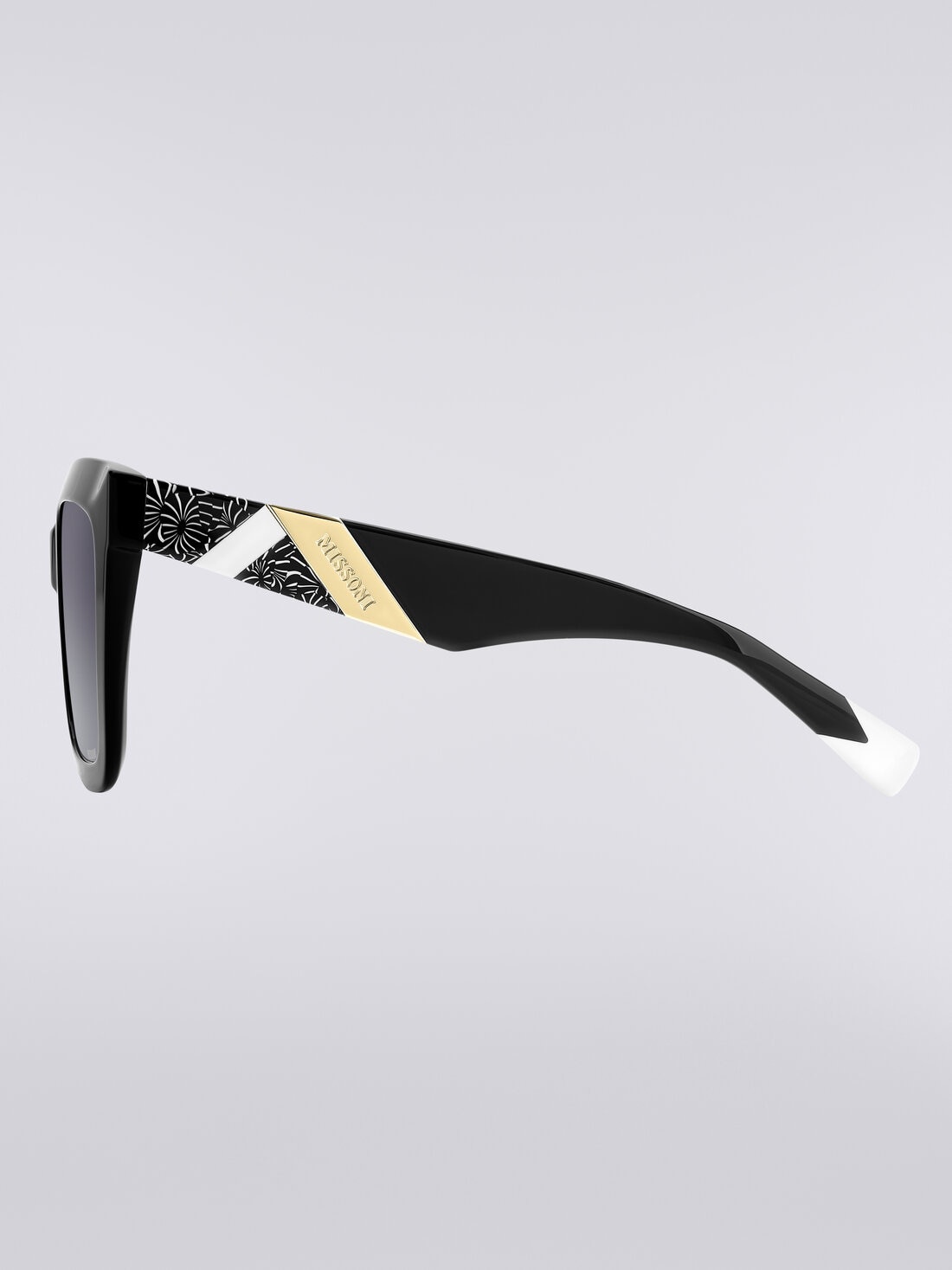Square acetate sunglasses - 4