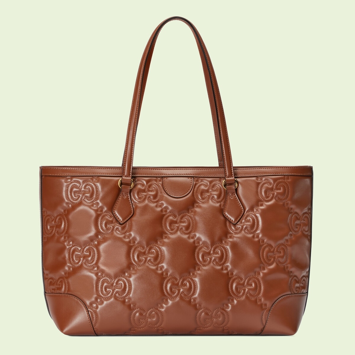 GG matelassé leather medium tote - 5
