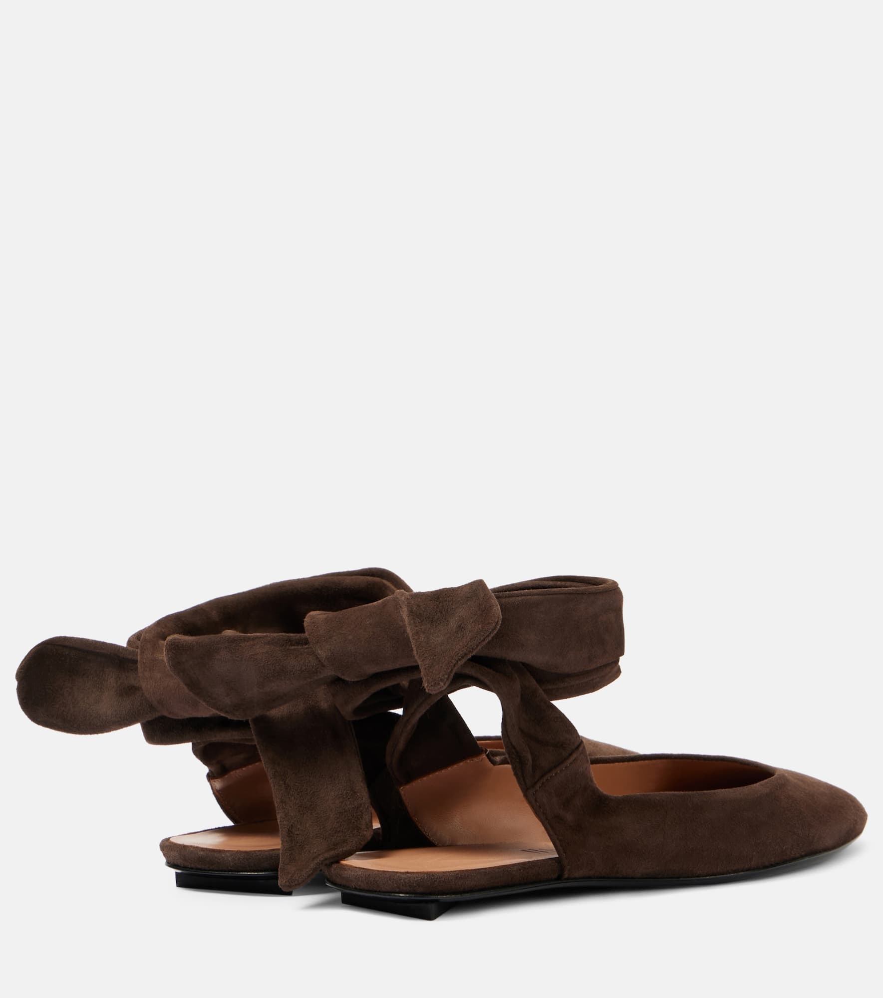 Cloe suede slingback flats - 2
