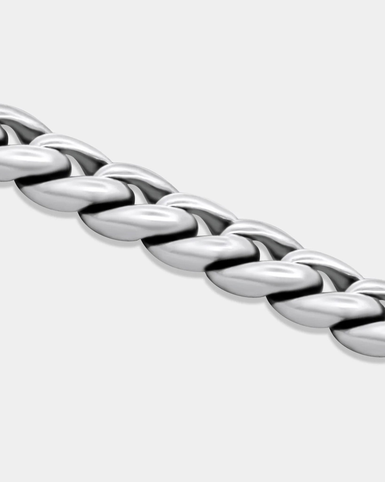 BS-10B GOOD ART HLYWD Model 10 Bracelet Size B - Sterling Silver - 3