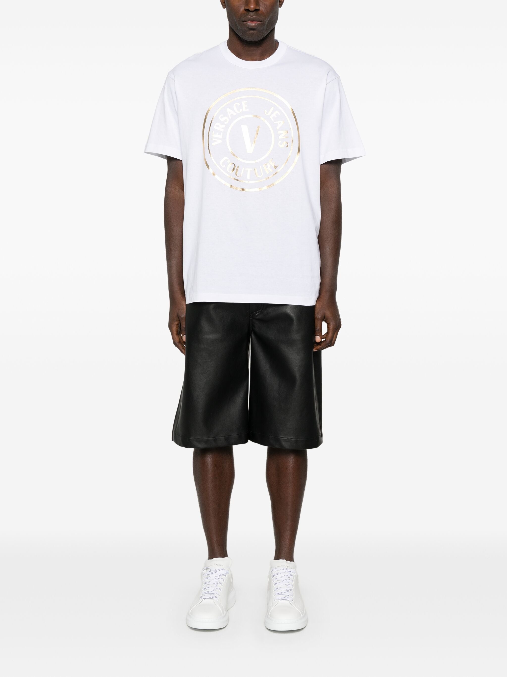 VERSACE JEANS COUTURE V-Emblem T-shirt | eraldo | REVERSIBLE