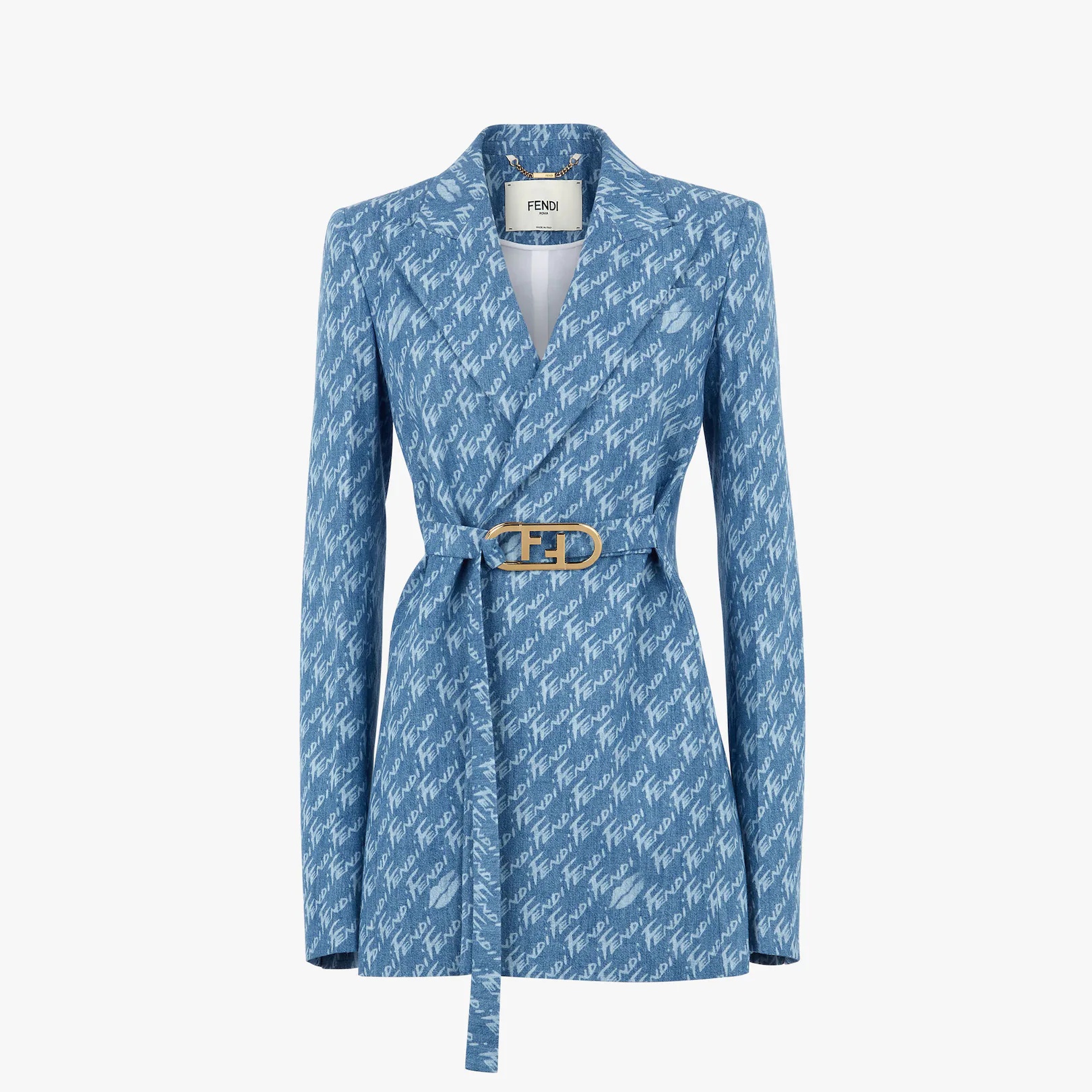 Light blue chambray jacket - 1