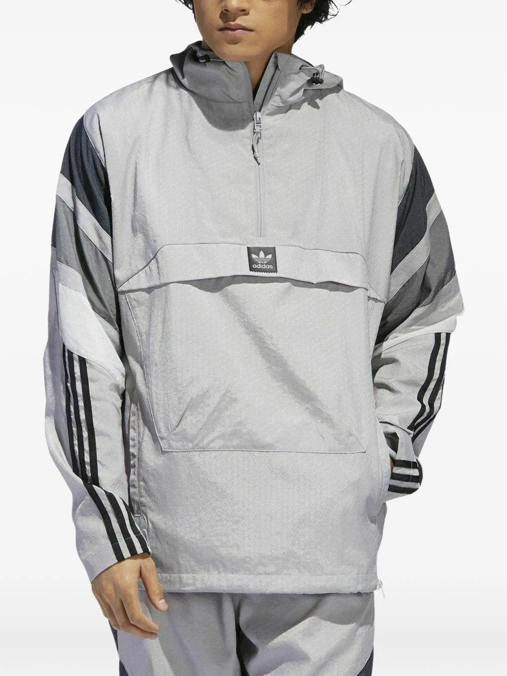 Originals 3ST striped-detail jacket - 1