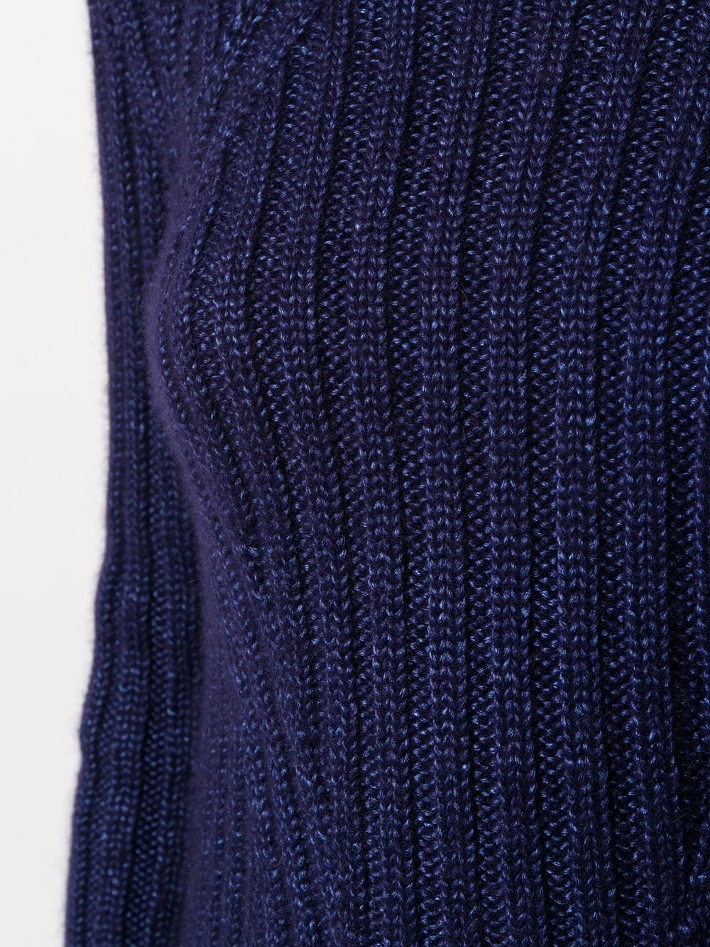 ribbed high neck jumper - 5