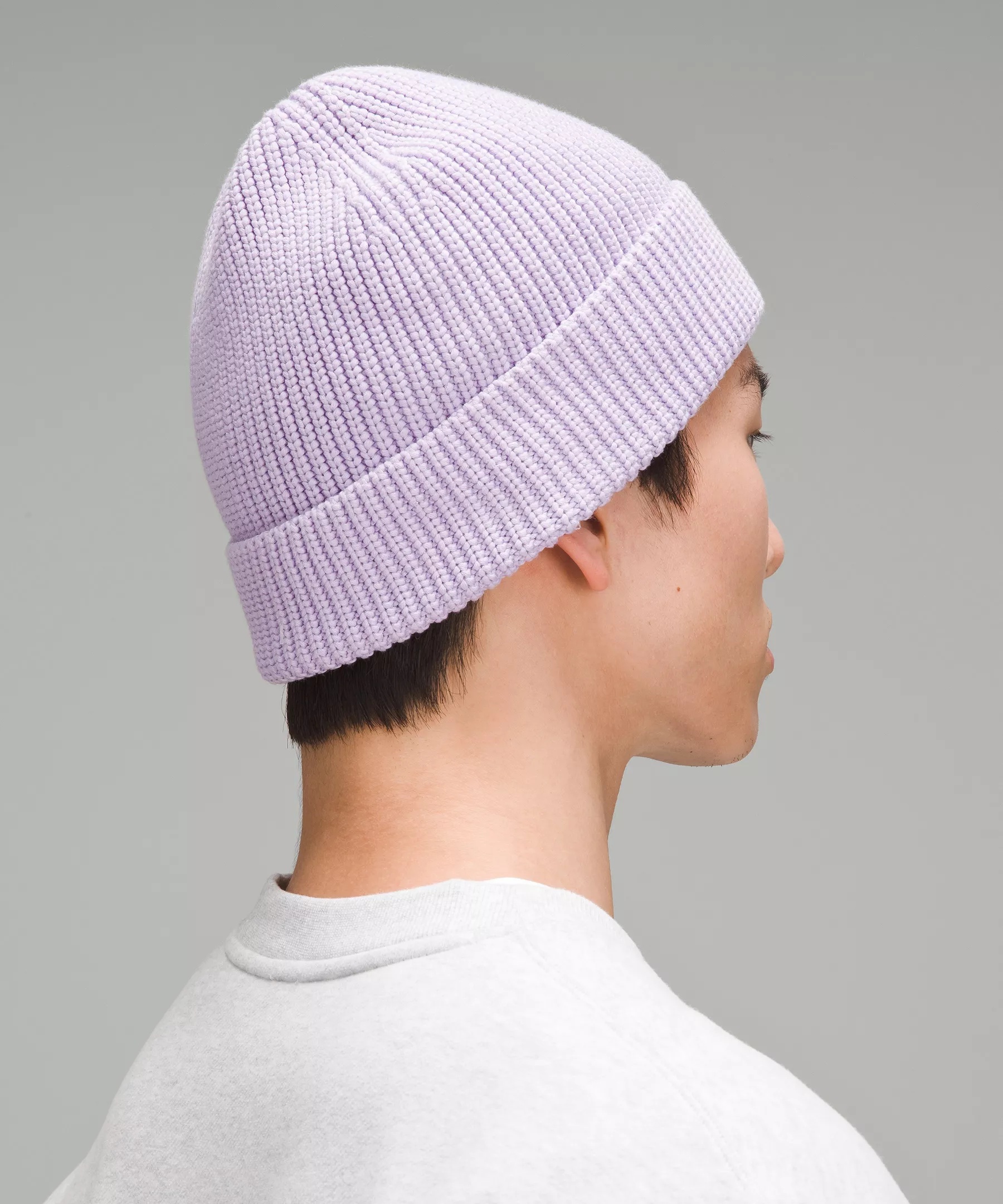 Close-Fit Cotton-Blend Ribbed Beanie - 3