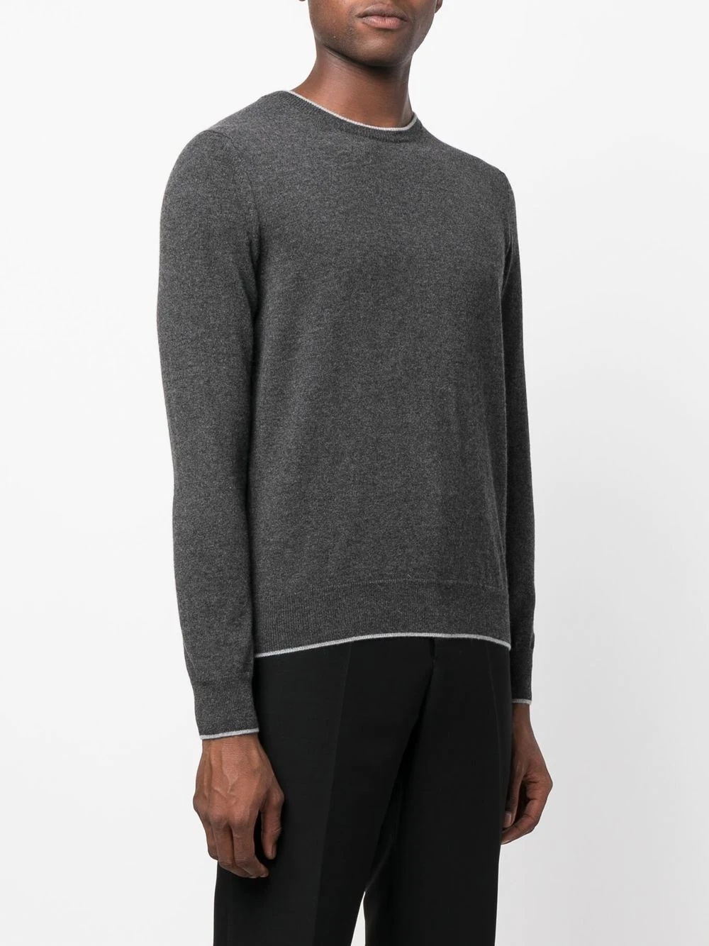 crew neck cashmere jumper - 3