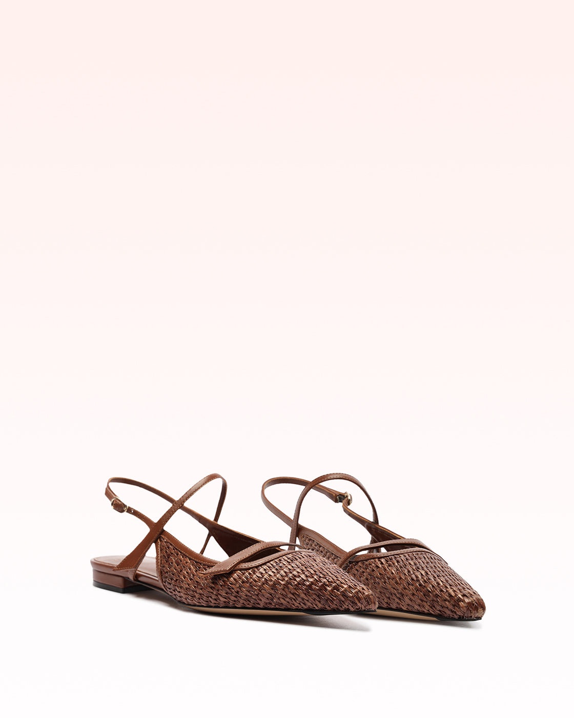 TITA RAFFIA FLAT CHOCOLATE - 3