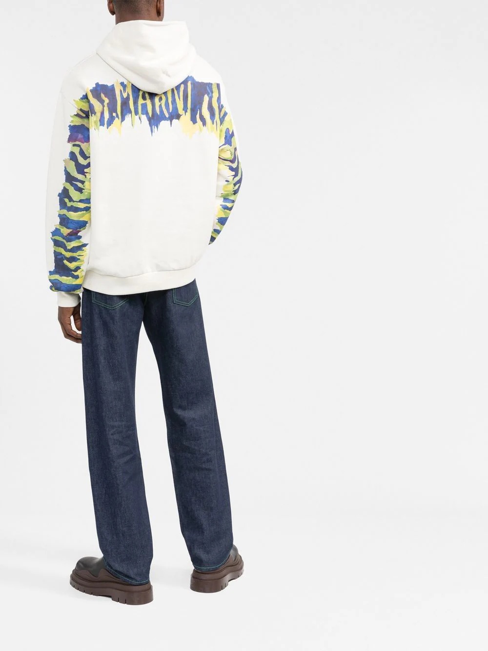 logo-print hoodie - 4