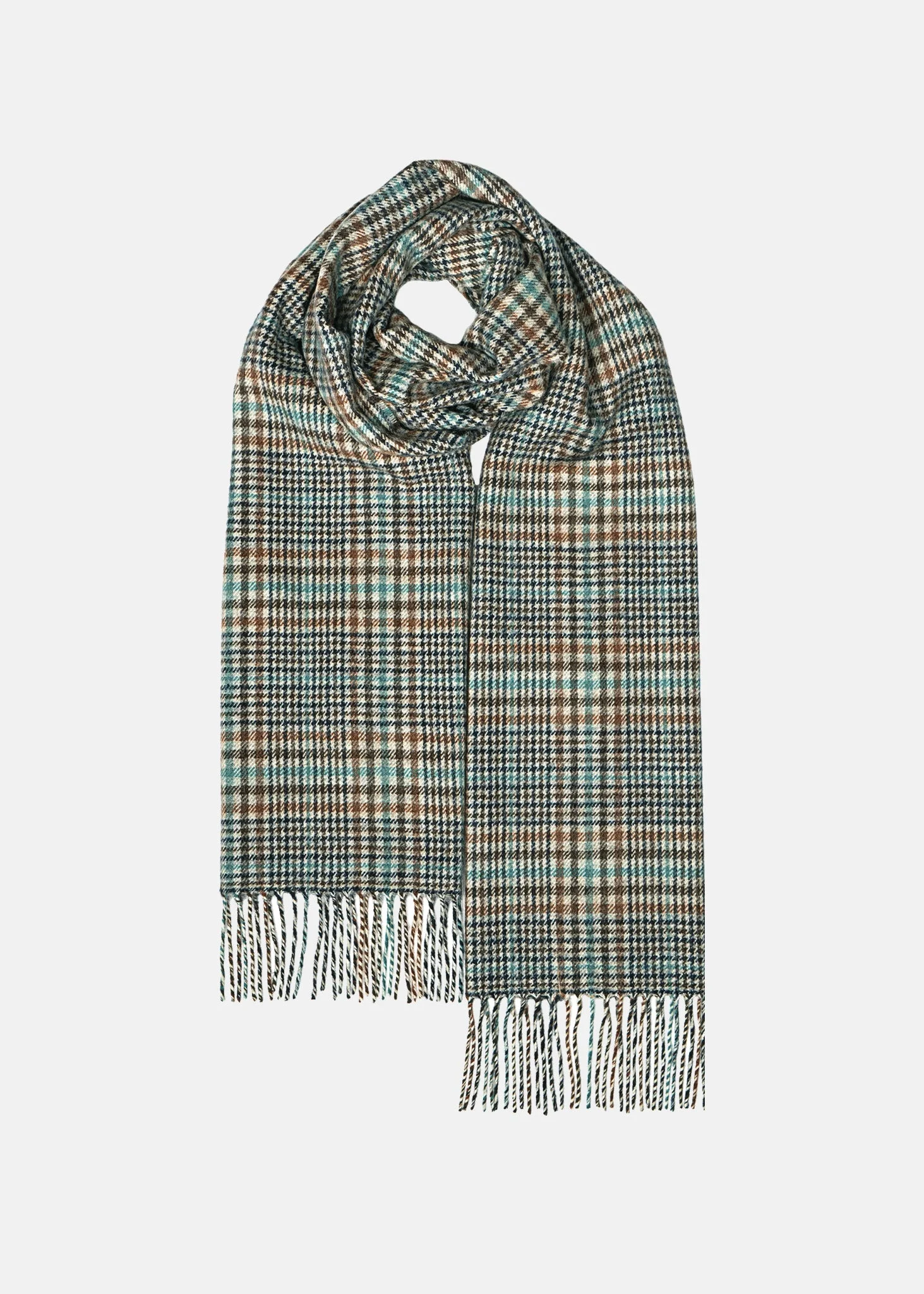 Unisex Oversized Lambswool Scarf Lindean - 1