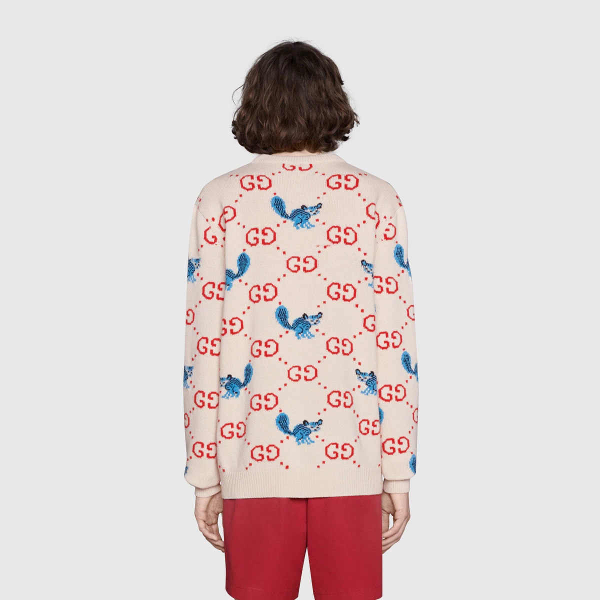 Freya Hartas GG animal wool sweater - 4