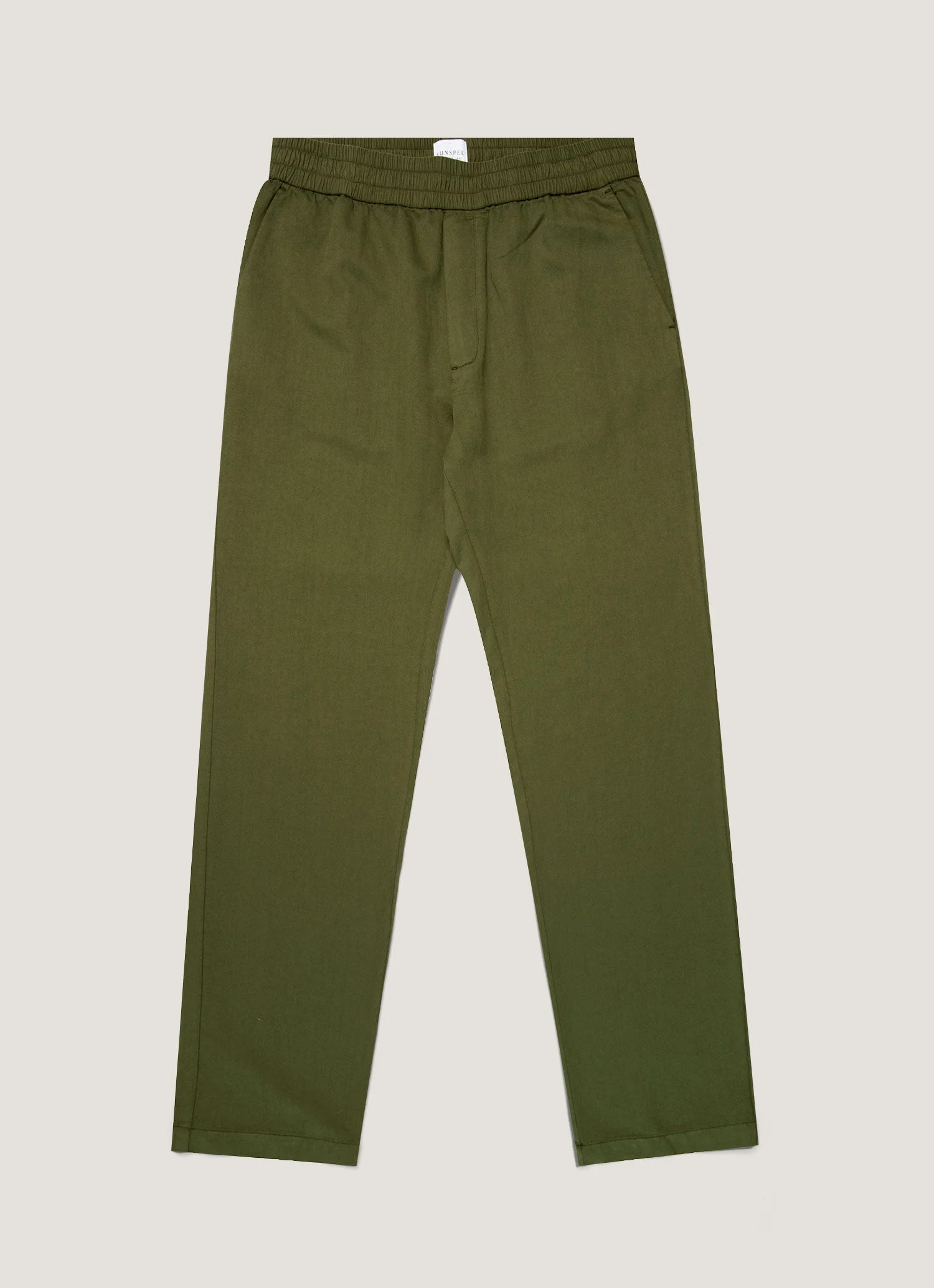Cotton Linen Drawstring Trouser - 1