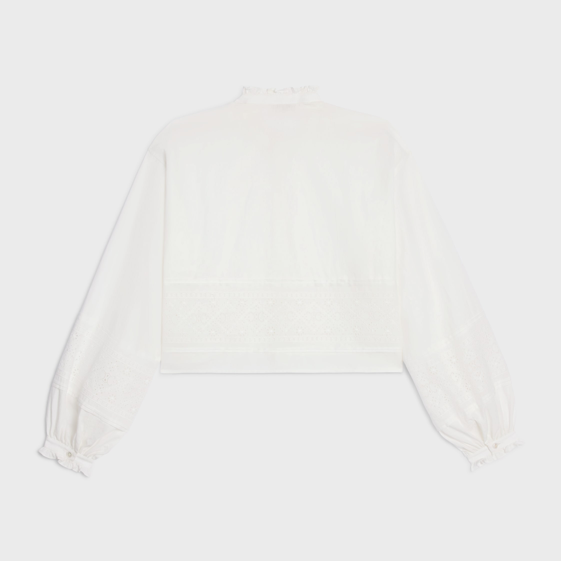 embroidered shirt IN linen cotton cloth - 2