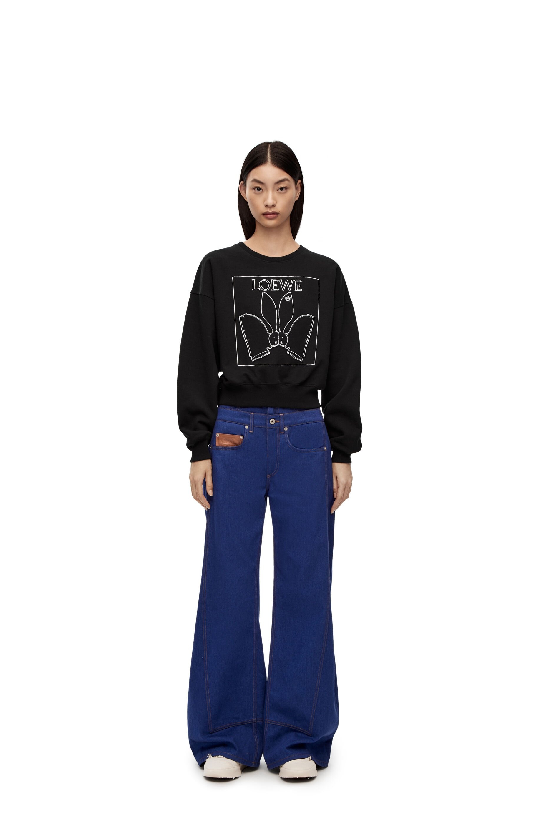 Bunny sweatshirt in cotton - 2