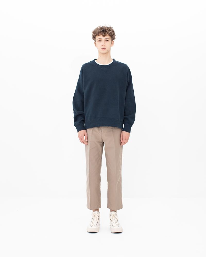 AMPLUS SB SWEAT L/S (N.D.) DK.INDIGO - 3