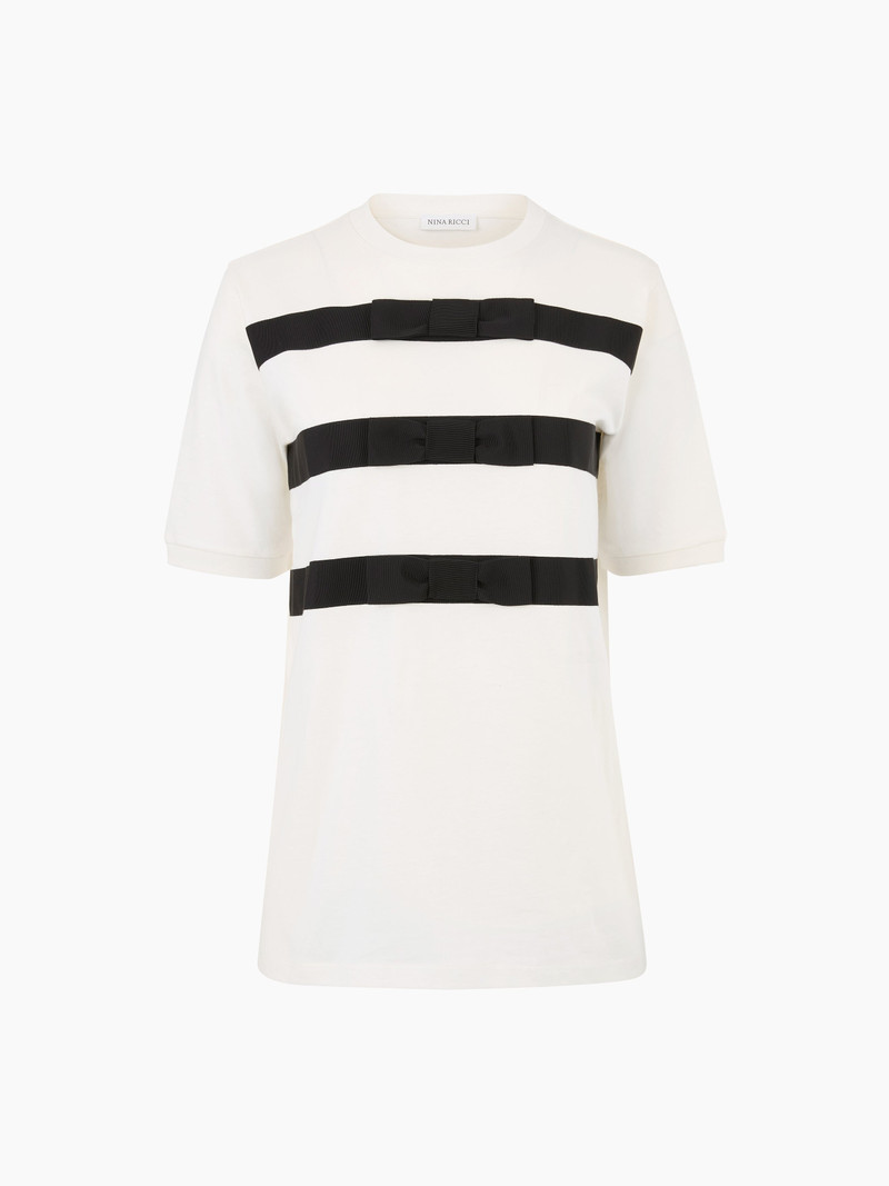 T-SHIRT WITH BOW DETAILS 5