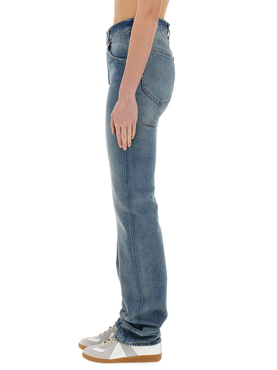 Maison Margiela Women "Straight" Jeans - 4