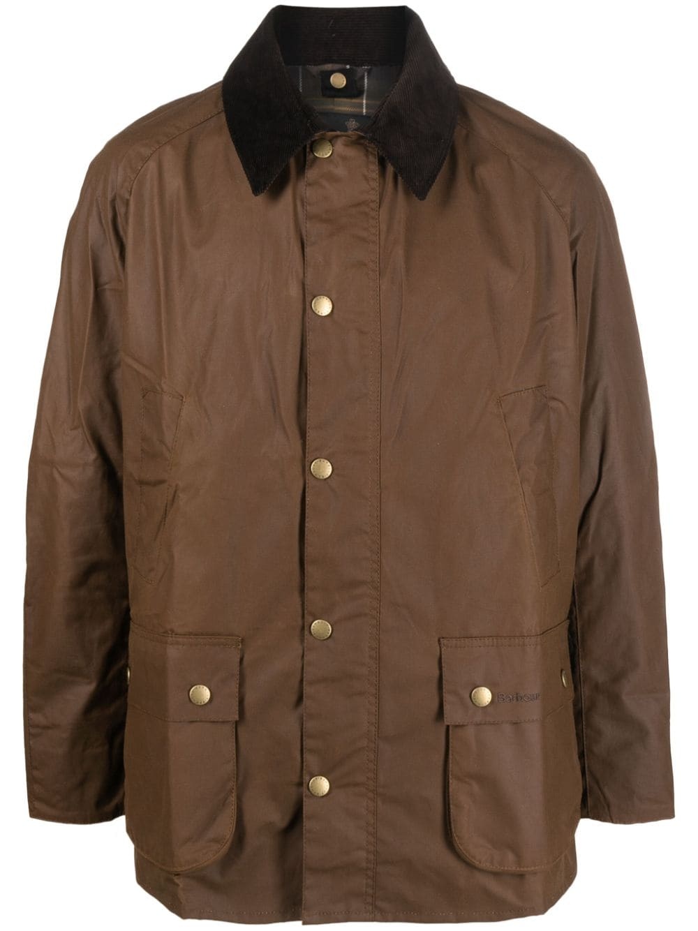 Beaufort press-stud wax jacket - 1