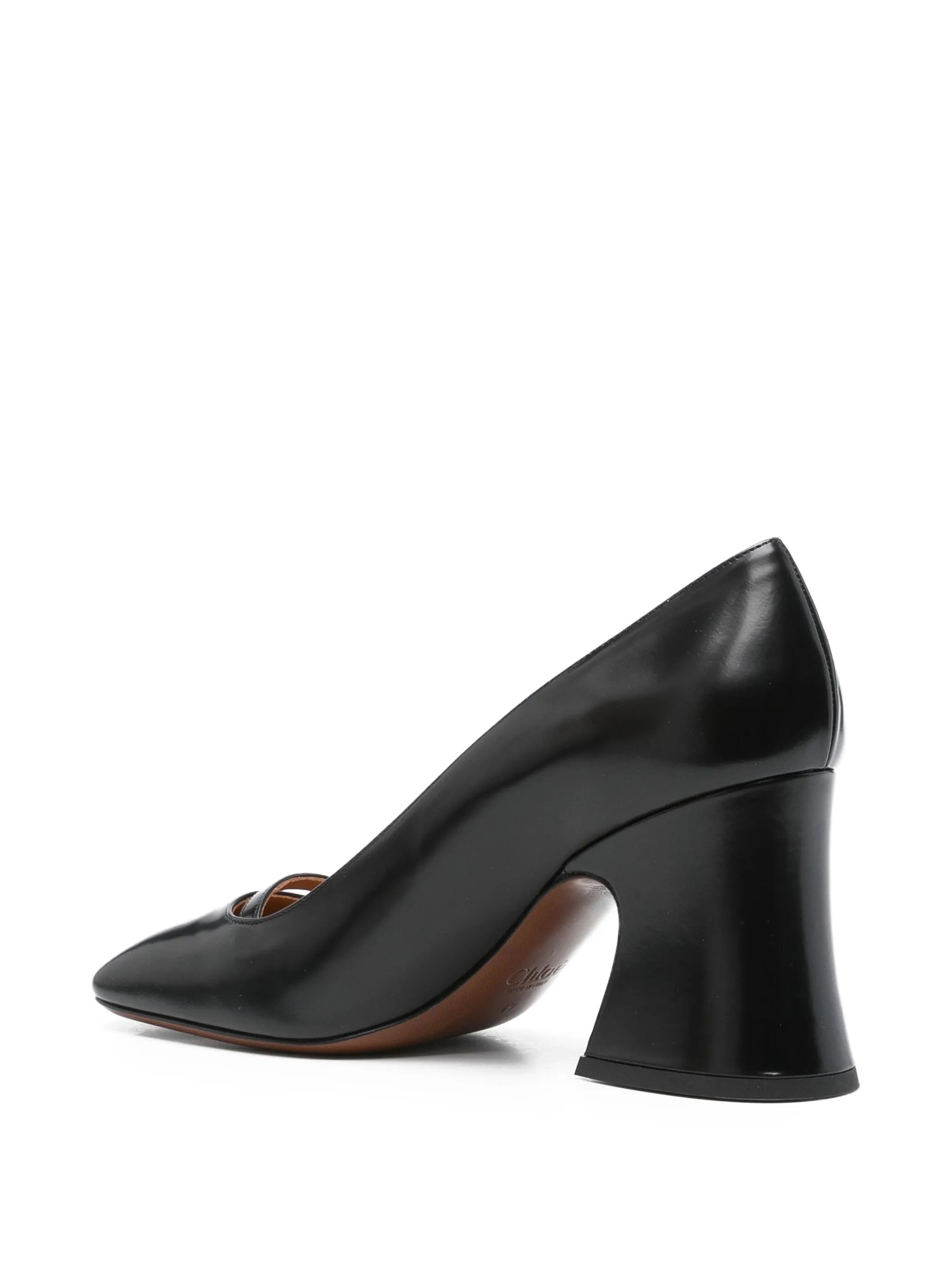 80mm Janis heeled pumps - 3