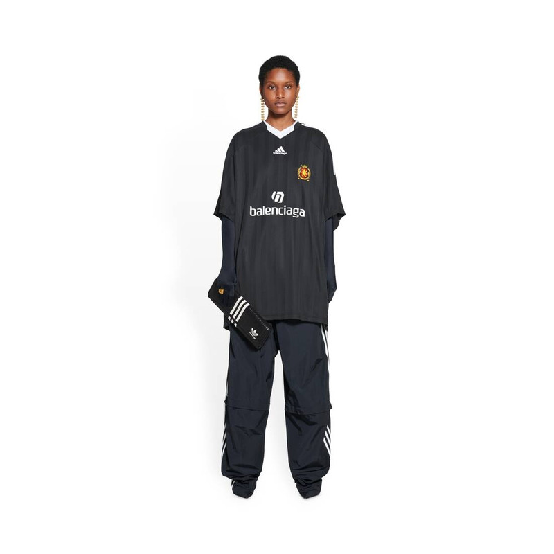 Women's Balenciaga / Adidas Wallet On Strap  in Black 2