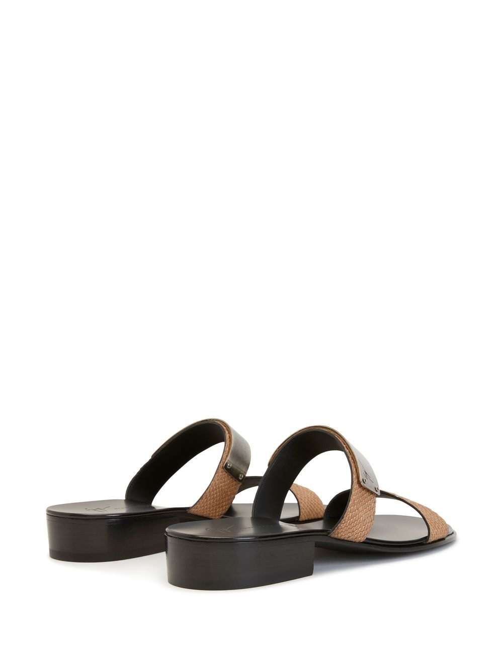 Ignazio double-strap slide sandals - 3