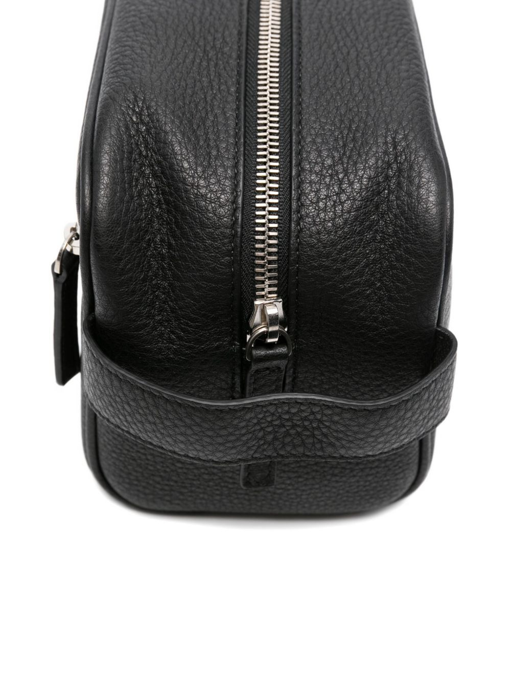 logo-print wash bag - 3