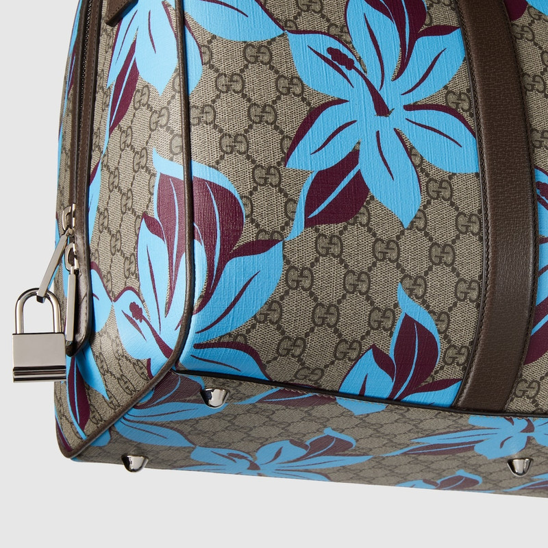 GG printed duffle bag 7
