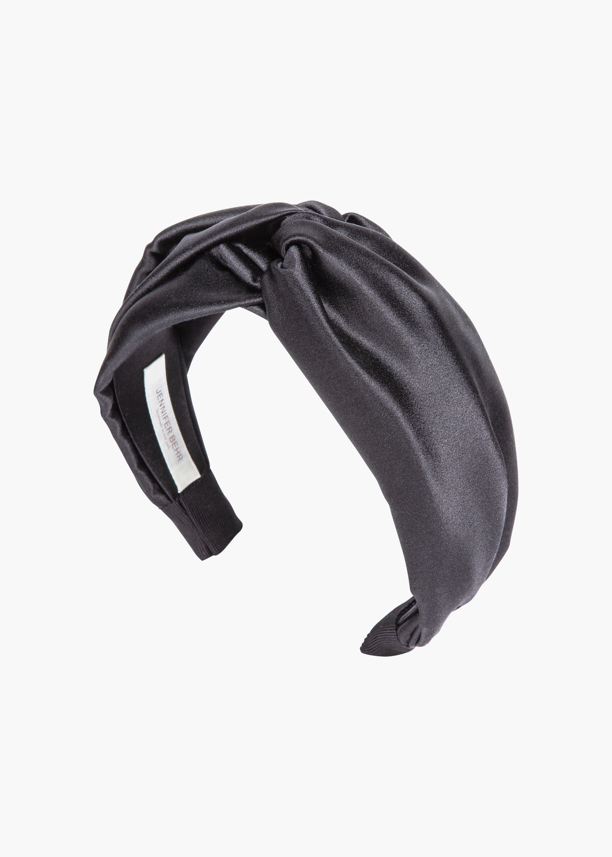 Twist Headband in Silk Satin - 1