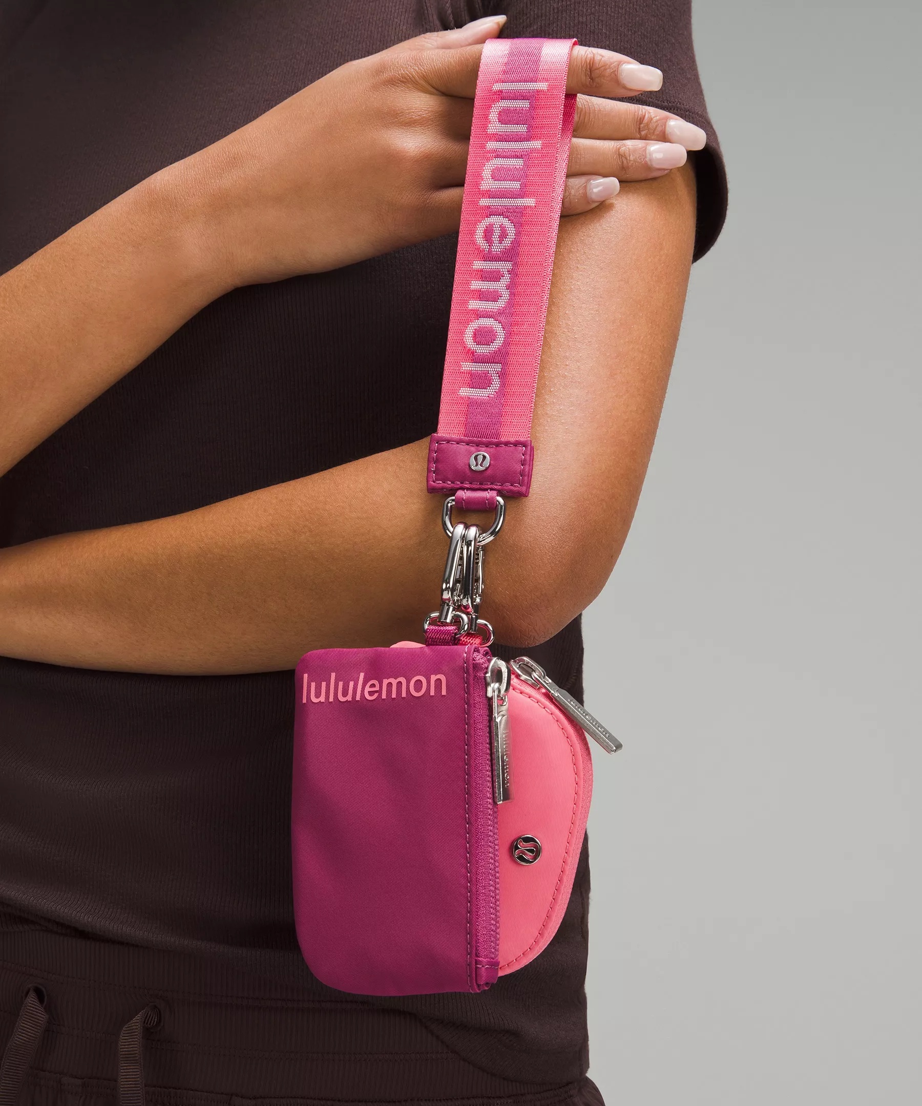 Dual Pouch Wristlet *Wordmark - 2