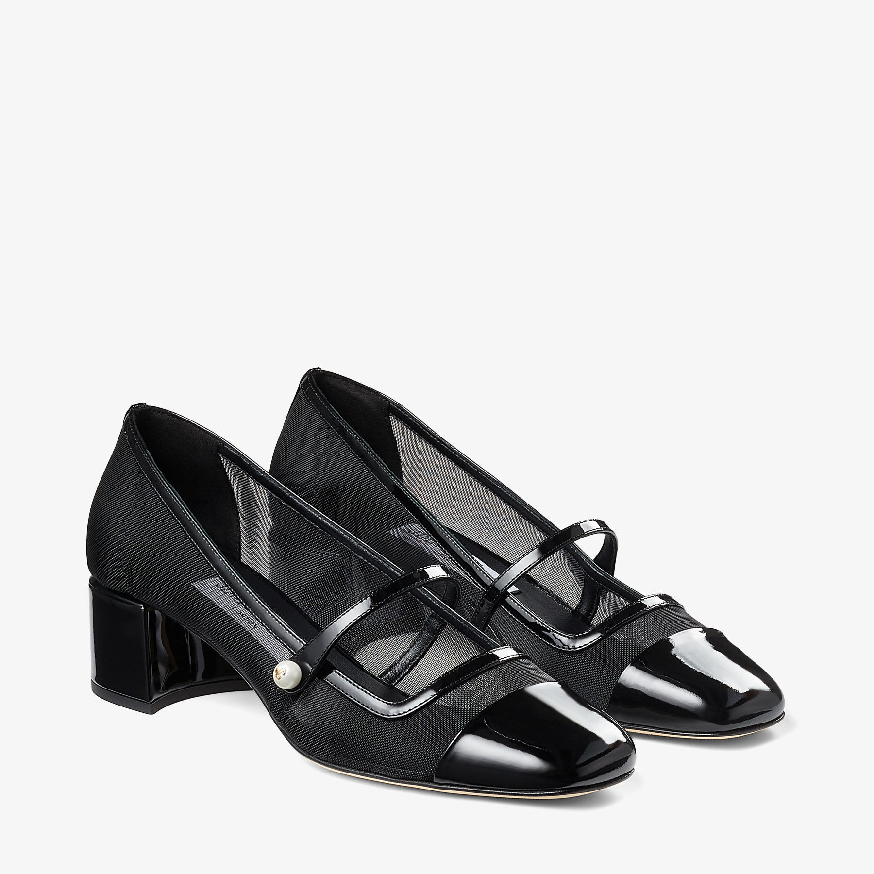 Elisa 45
Black Patent and Mesh Pumps - 2