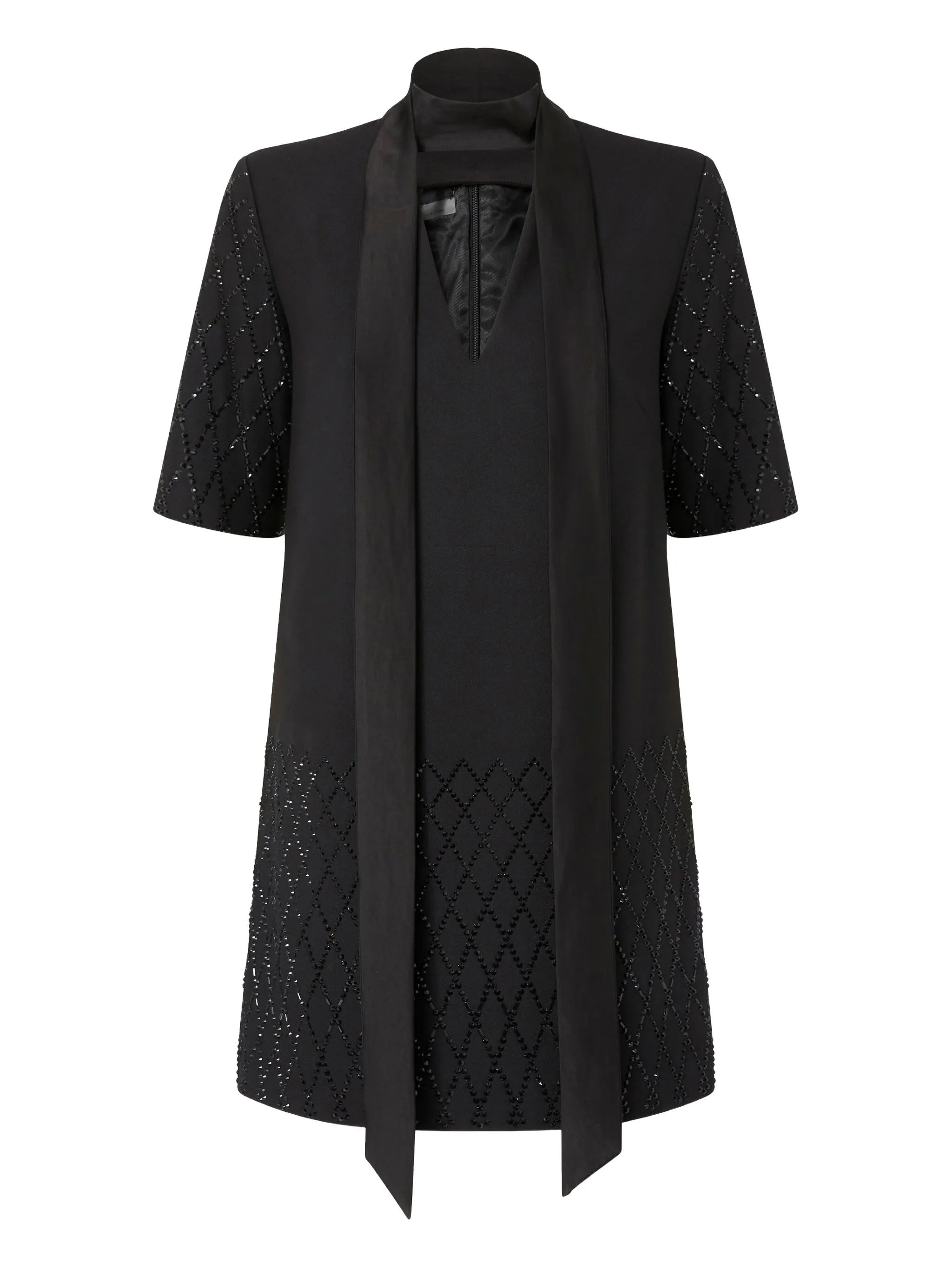 Pinko Embellished Short-sleeve Mini Dress - 1